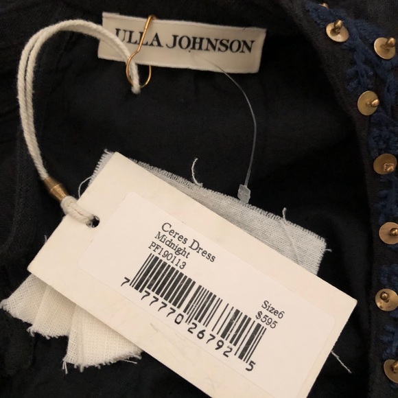 Ulla Johnson Ceres Dress Size 6 NWT - Picture 4 of 6